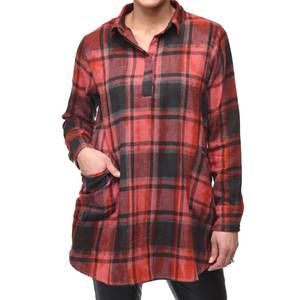 NEW TULIP CLOTHING brenda top in dumbarton flannel